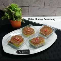 876. Ketan Kuning (Bumbu Racik) Toping Serundeng pedas-レシピのメイン写真