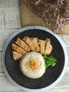 Foto resep Nasi Hainam rice cooker
