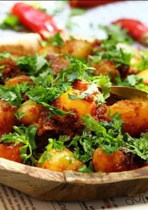 নেপালি আলুর দম রেসিপির প্রধান ছবি