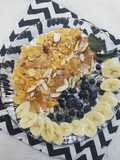 Healthy sehri platter