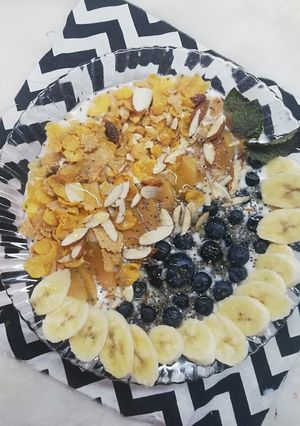 A picture of Healthy sehri platter.
