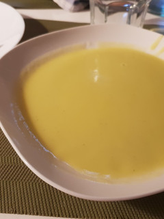 Una foto de Crema de calabacín