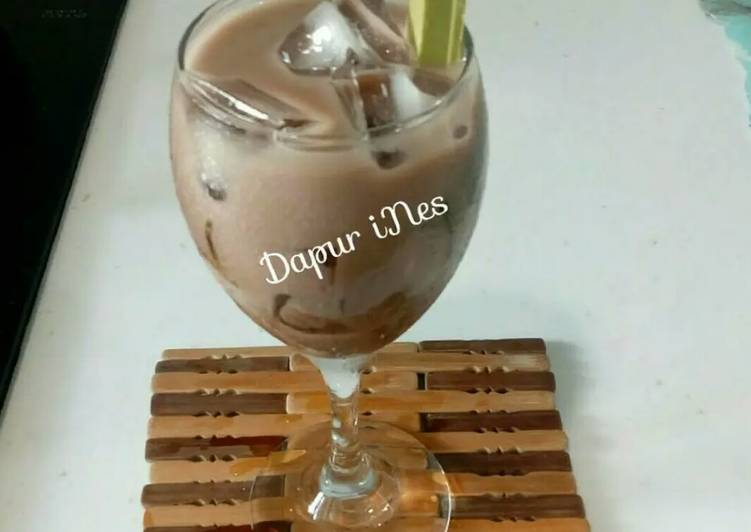 Es puding susu coklat (simple Ekonomis)🍸