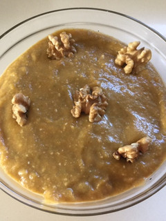 Una foto de Puré de verduras con nueces