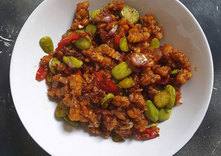 Cara mudah meracik Orek Tempe Pete yang Lezat