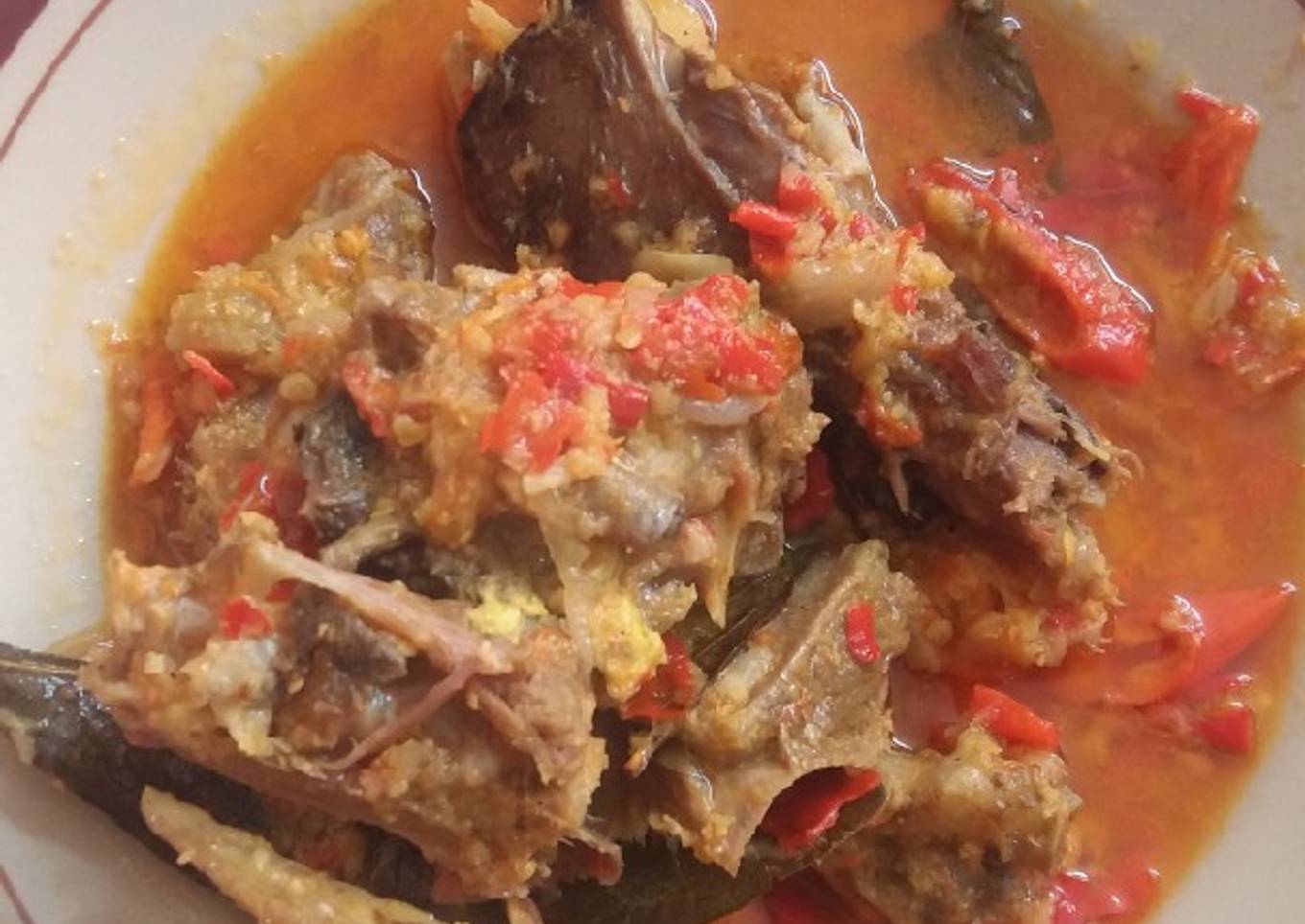 Bebek bumbu merah