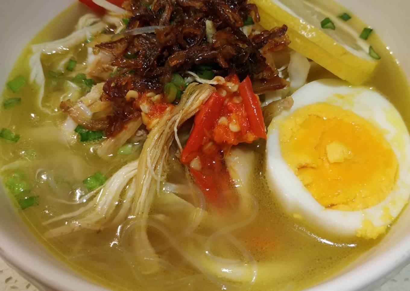Soto ayam bumbu home made