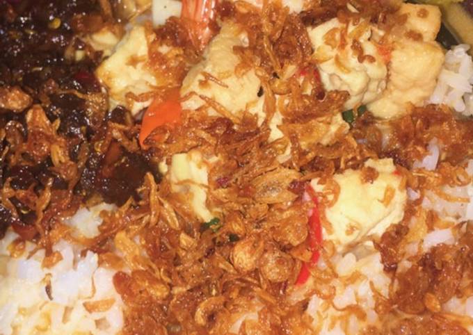 Bagaimana Membuat Sayur tahu tempe udang (anti ribet murah meriah) 🤤🤤🤤🥰, Bisa Manjain Lidah