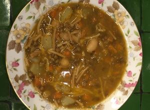 Una foto de Sopa Montañesa