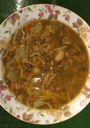 Una foto de Sopa Montañesa