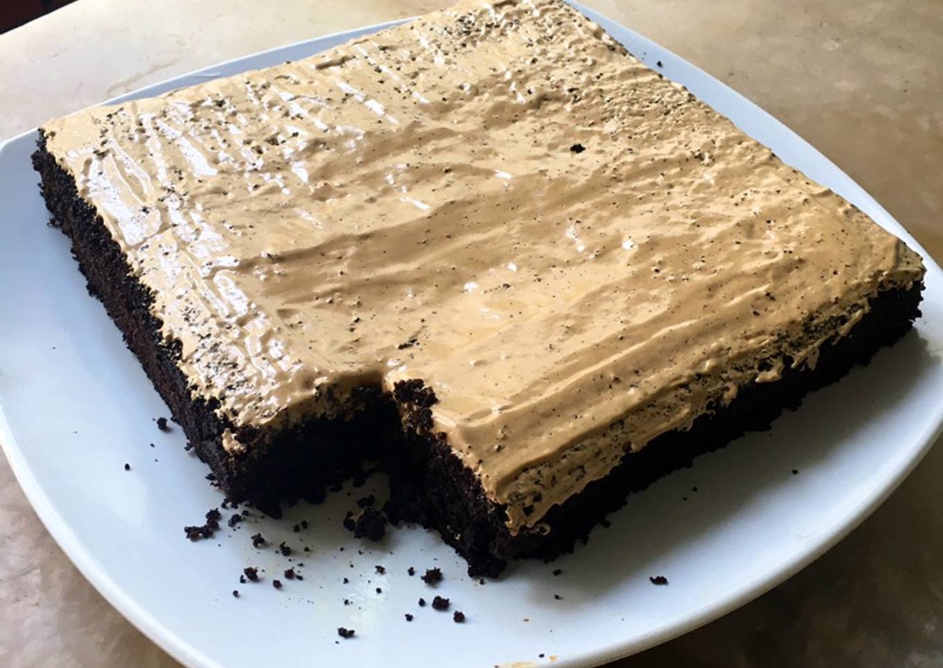Low Calorie Espresso Brownie