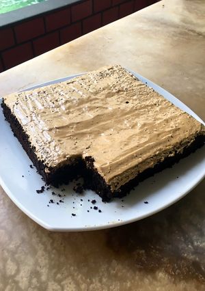 Foto resep Low Calorie Espresso Brownie