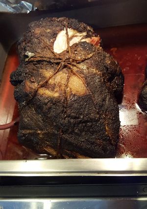 A picture of Smoked Pulled Pork.