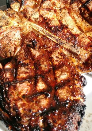 A picture of The Perfect Grilled T-Bone Steak.