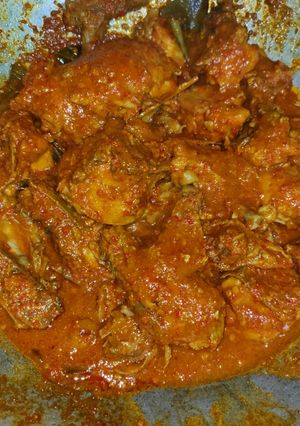 Foto resep Oblok ayam pedas