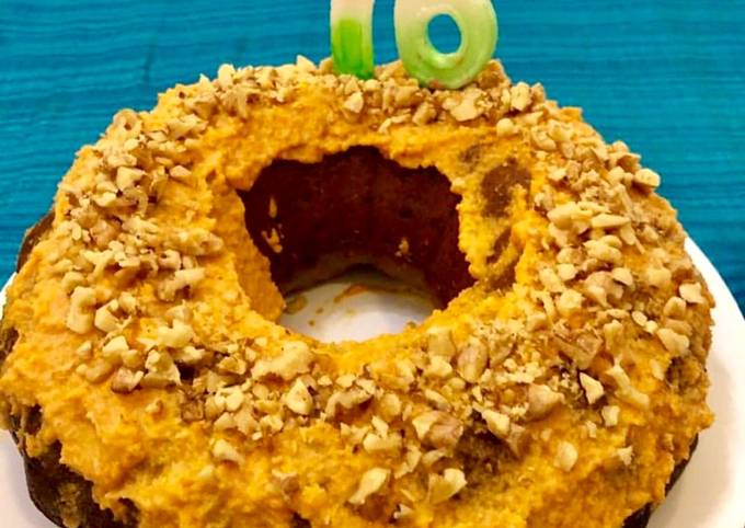 Recipe of Super Quick Gingery carrot cake