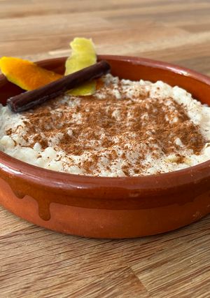 Una foto de Arroz con leche