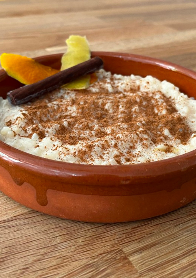 Una foto de Arroz con leche