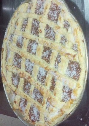 Una foto de Pasta frola de dulce de leche