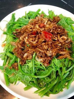 Hình của món Đọt su rang tép.