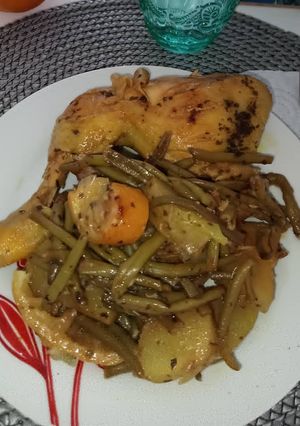 Une photo de Cuisse de poulet comme au four