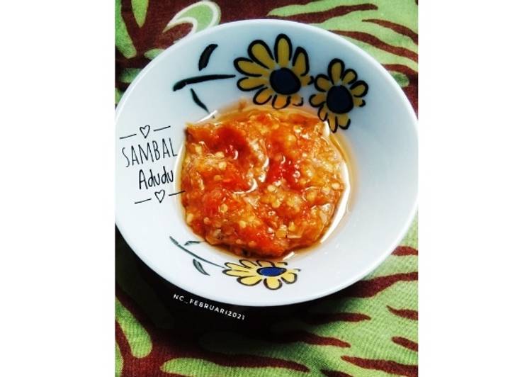 Langkah Mudah untuk Menyiapkan Sambal Adudu yang Enak Banget