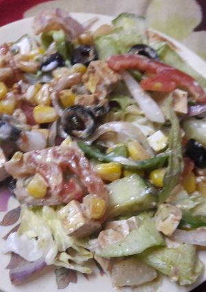A picture of Crunchy Subway Salad.