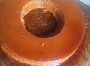 Una foto de Flan de leche condensada y dulce de leche 😋😋