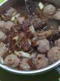 Bakso kuah kaldu kerbau
