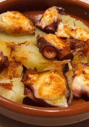 Una foto de Pulpo a la Gallega