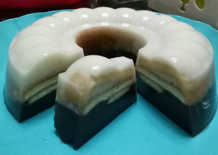 Puding biskuit chocolatos