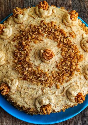 Diótorta recept fotója