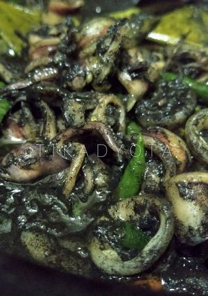 Foto resep Cumi Masak Tinta