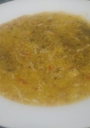 Foto de Canjiquinha com frango desfiado