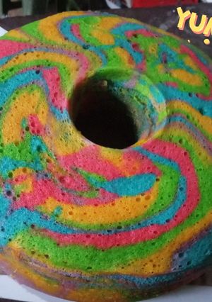 Foto resep Marmer kukus pelangi