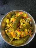 கேரட் பீன்ஸ் பொரியல்(carrot beans recipe in tamil)
