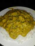 Brad's ez pork with curry gravy