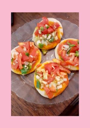 Una foto de Pizzetitas Rápidas -veganas-