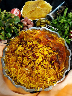 عکسی از دستور زرشک پلو با مرغ solmaz