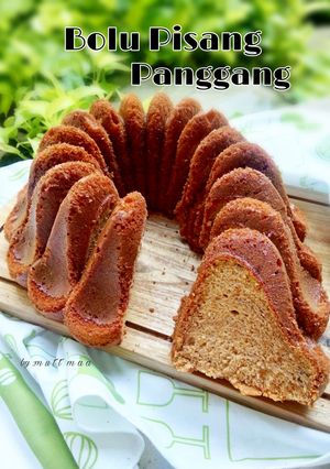 Foto resep 51. BOLU PISANG PANGGANG
