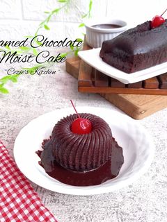 Foto resep Steamed chocolate moist cake
