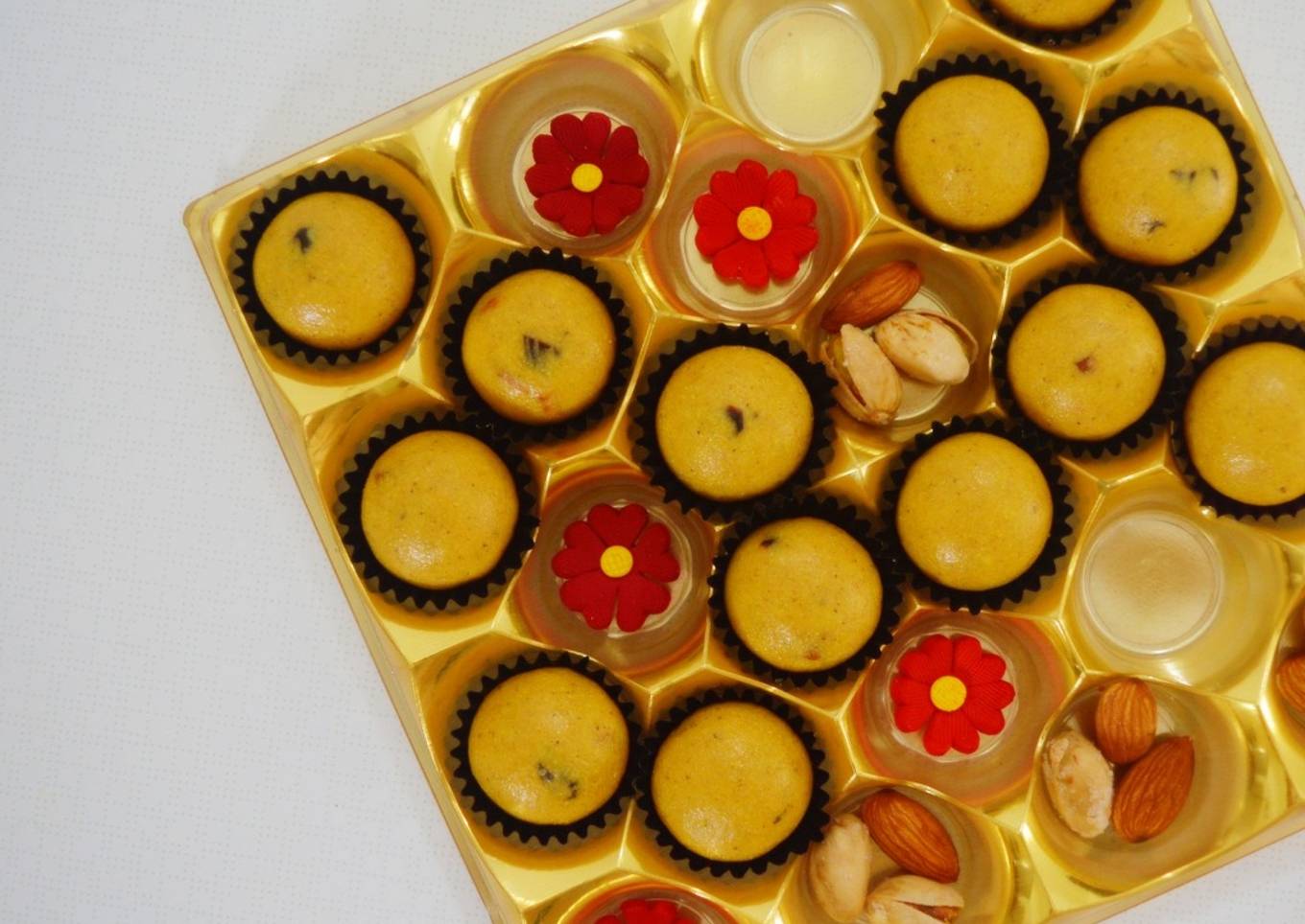 Ladoo Besan-Susu | Manisan India Anti Ribet Anti Gagal