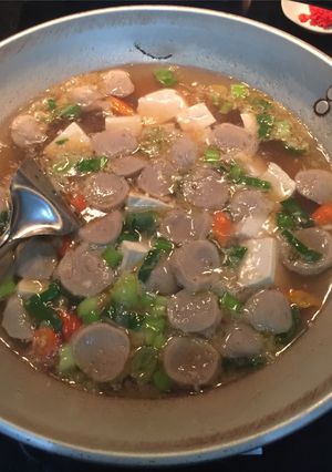 Foto resep Sop bakso tahu