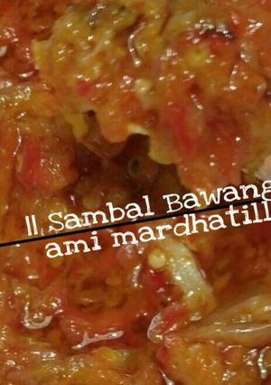 Foto resep Sambal bawang ala bu rudi
