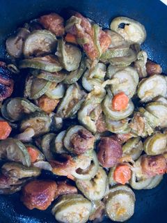 عکسی از دستور خوراک کدو