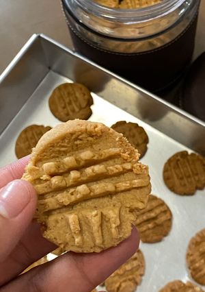 Foto resep Peanut Butter Cookies (Kukis Kacang)