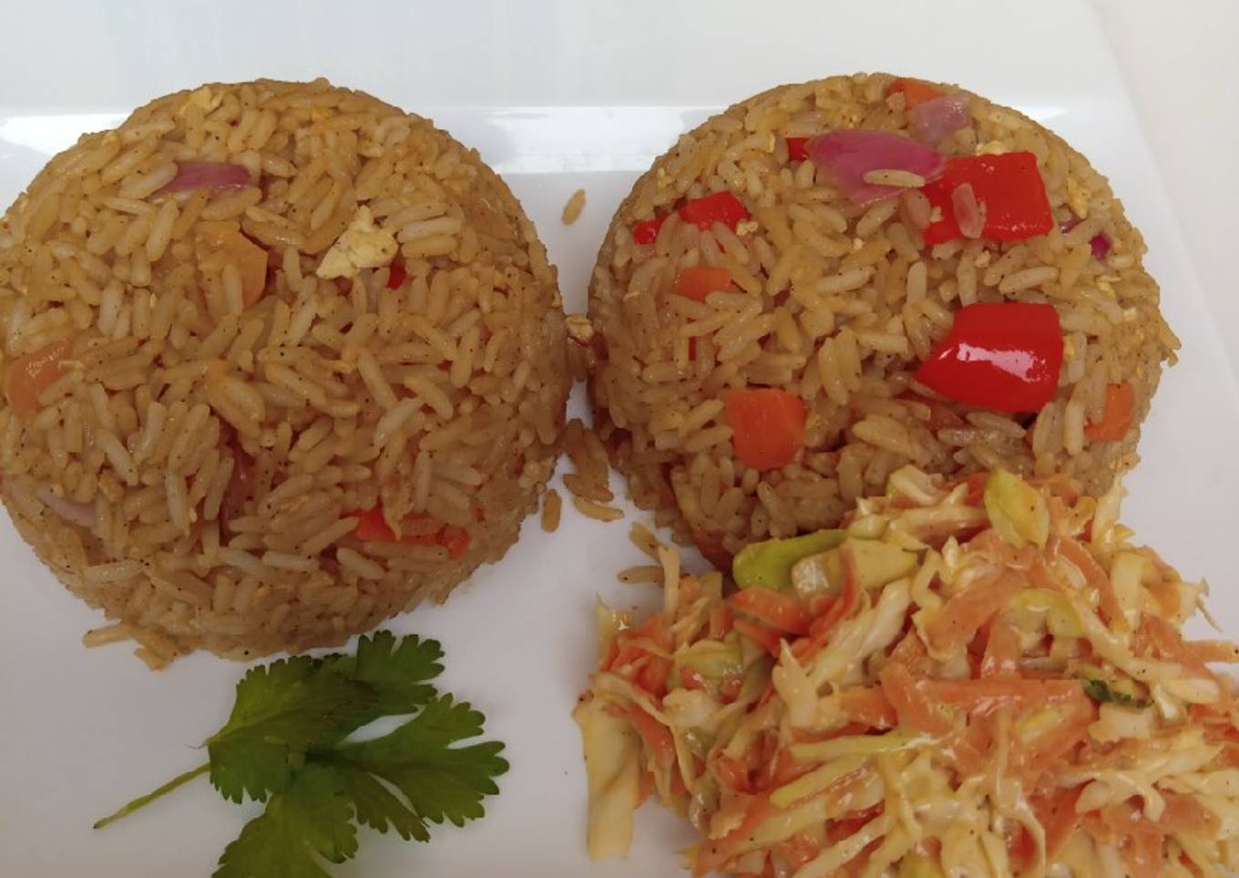 Oriental chinese fried rice recipe