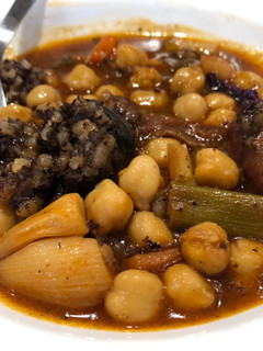 Una foto de Garbanzos guisados
