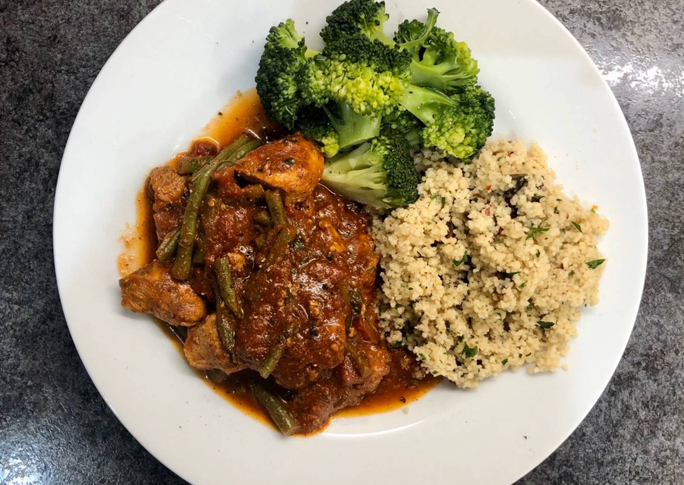 Moroccan spiced Chicken with Sumac and Date Couscous