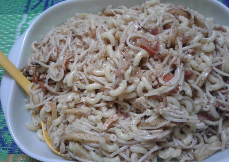 Recipe of Quick Speghities &amp; Mac